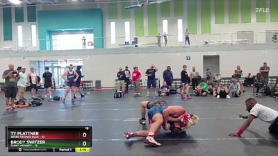 190 lbs Round 3 (4 Team) - Ty Plattner, Beebe Trained Blue vs Brody Switzer, Funky Monkey