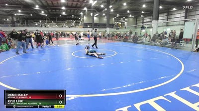 85 lbs Round 1 (6 Team) - Kyle Link, PIT BULL WRESTLING ACADEMY vs Ryan Hatley, BELIEVE TO ACHIEVE