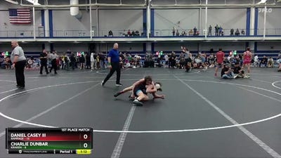 96 lbs Finals (2 Team) - Charlie Dunbar, Kraken vs Daniel Casey III, Rampage