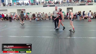 88 lbs Round 2 (6 Team) - Logan Pao, Florida Scorpions vs Will Hughes, Elite Misfits