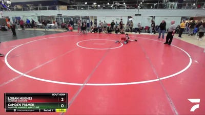 85 lbs 1st Place Match - Logan Hughes, Hanover Hawkeye vs Camden Palmer, Hanover Hawkeye Wrestling