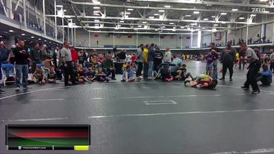 100 lbs Finals (2 Team) - Hunter Kapitula, Mat Assassins White vs Hunter Harvey, U2-Cliff Built