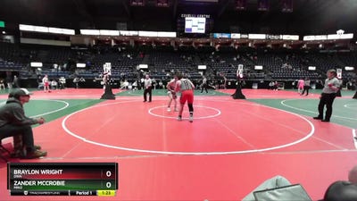 249 lbs 1st Place Match - Zander McCrobie, MIN2 vs Braylon Wright, DWA