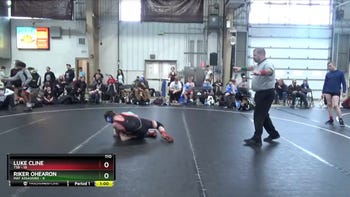 110 lbs Round 7 (8 Team) - Luke Cline, TSB vs Riker Ohearon, Mat Assassins