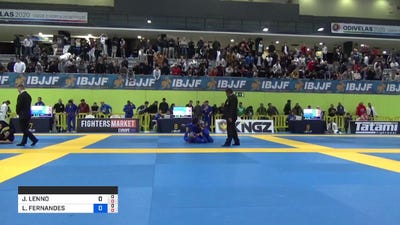 JOHN LENNO MELO vs LEONARDO FERNANDES 2019 European Jiu-Jitsu IBJJF Championship
