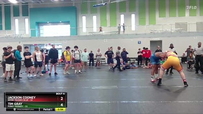 285 lbs Round 3 (4 Team) - Jackson Cooney, Beebe Trained Blue vs Tim Gray, Funky Monkey