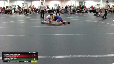 160 lbs Round 1 - Giovanni Zepeda, Springford Rams JH vs Drew Teeter, Rebellion