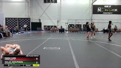 96 lbs Placement (4 Team) - Owen Carr, Xtreme Team vs Nolan Adolphson, 84 Athletes
