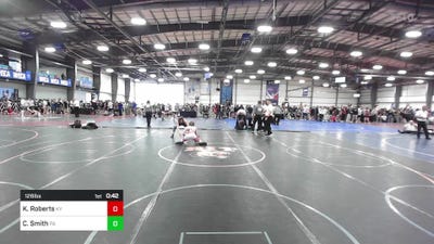 126 lbs Consi Of 8 #2 - Kaygen Roberts, KY vs Chase Smith, PA