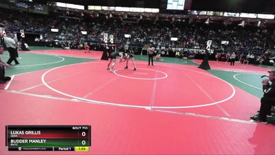 146 lbs Champ. Round 2 - Lukas Grillis, HDH1 vs Budder Manley, RVY2