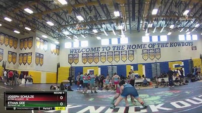 285 lbs Round 4 (8 Team) - Joseph Schulze, Glynn Academy vs Ethan Gee, OutKast WC