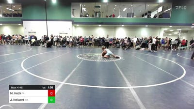 126 lbs Round Of 64 - Marcus Heck, PA vs Joshua Neiwert, WA