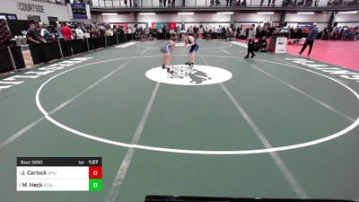 125 lbs Semifinal - James Carlock, Gps/nmh vs Marcus Heck, Xcalibur