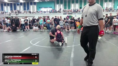 72 lbs Round 1 (6 Team) - Jackson Ferrone, Buxton vs Nicky Patterson, U2 Upstate Uprising