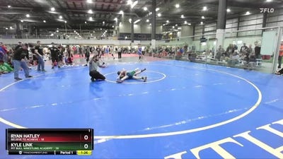 85 lbs Round 1 (6 Team) - Kyle Link, PIT BULL WRESTLING ACADEMY vs Ryan Hatley, BELIEVE TO ACHIEVE