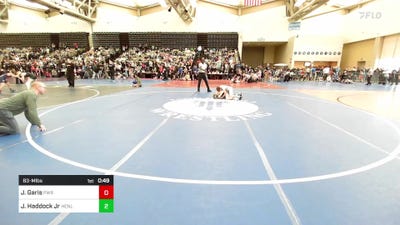83-M lbs Round Of 16 - John Rocco Garis, Pennridge K-8 vs Jared Haddock Jr, Henlopen Hammers