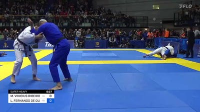 MARCUS VINICIUS RIBEIRO DE SIQUE vs LUIS FERNANDO DE OLIVEIRA 2023 European Jiu-Jitsu IBJJF Championship