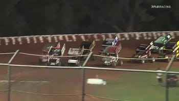 Kyle Larson And Aaron Reutzel Battle For The Win in 2020 At Red Dirt