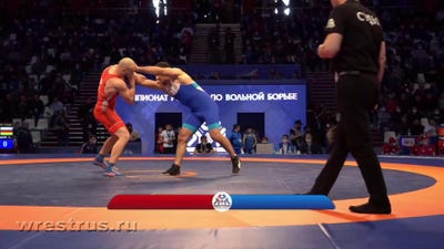92 kg Quarterfinal, Magomed Kurbanov vs Soslan Ktsoev
